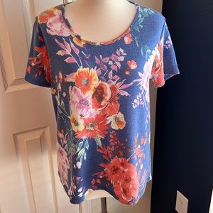 Staccato Floral Tee